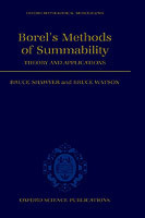 Borel's Methods of Summability
