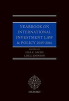 Yearbook on International Investment Law & Policy 2015-2016