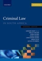 Criminal Law in South Africa: Criminal Law in South Africa