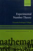 Experimental Number Theory