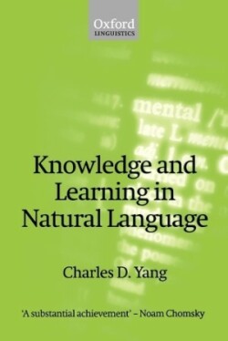 Knowledge and Learning in Natural Language