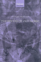 Syntax of Old Norse With a survey of the inflectional morphology and a complete bibliography