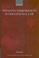 Defining Terrorism in International Law