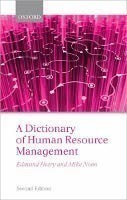 A Dictionary of Human Resource Management Second Edition