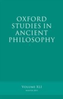 Oxford Studies in Ancient Philosophy, Volume 41
