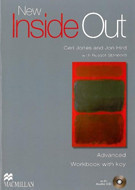 New Inside Out Advanced Workbook With Key + Audio Cd