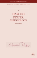 Harold Pinter Chronology