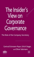 Insider's View on Corporate Governance