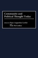 Community and Political Thought Today