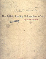 The Artist's Reality Philosophies of Art