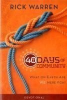 40 Days of Community Devotional