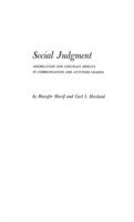 Social Judgment