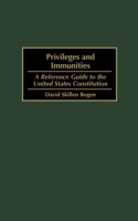 Privileges and Immunities