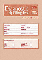 Diagnostic Spelling Tests: Test 3, Form B Pk10