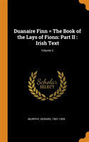 DUANAIRE FINN   THE BOOK OF THE LAYS OF