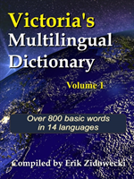 Victoria's Multilingual Dictionary - Volume 1