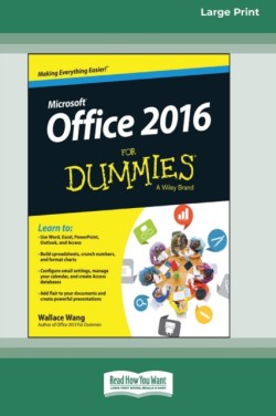 Office 2016 [Standard Large Print 16 Pt Edition]