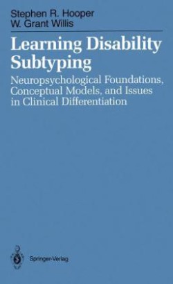 Learning Disability Subtyping