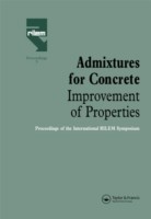 Admixtures for Concrete - Improvement of Properties