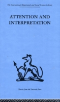 Attention and Interpretation