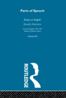 Parts Of Speech:Essays English