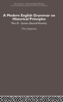 Modern English Grammar on Historical Principles Volume 3