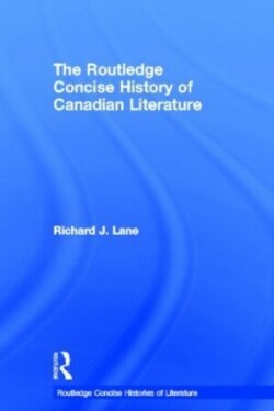 Routledge Concise History of Canadian Literature