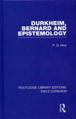 RLE: Emile Durkheim: 4-Volume Set