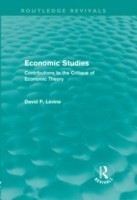 Economic Studies (Routledge Revivals)