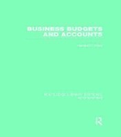 Business Budgets and Accounts (RLE Accounting)