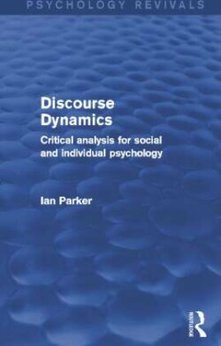 Discourse Dynamics (Psychology Revivals)