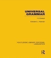 Universal Grammar (RLE Linguistics A: General Linguistics)