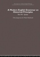 Modern English Grammar on Historical Principles Volume 7. Syntax