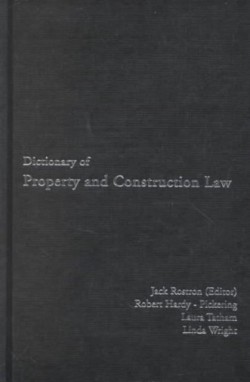 Dictionary of Property and Construction Law