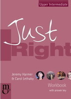 Just Right Upper Intermediate Workbook with Key + Workbook Audio CD