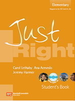 Just Right Elementary Student´s Book + Audio CD