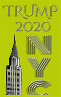Trump 2020 sir Michael Huhn New York City Writing drawing Journal