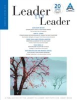 Leader to Leader (LTL), Volume 56, Spring 2010