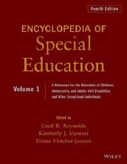 Encyclopedia of Special Education, 1V 4th ed.