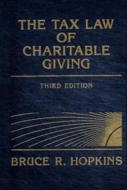 Tax Law of Charitable Giving