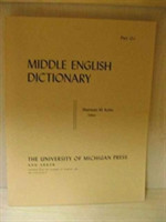 Middle English Dictionary O.1