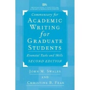 Commentary for Academic Writing for Graduate Students