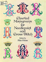 Charted Monograms for Needlepoint and Cross-Stitch