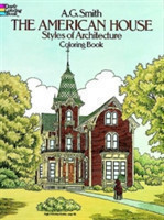 American House Styles of Architecture Colouring Book