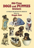 Old-Time Dogs and Puppies Stickers