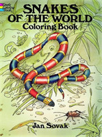 Snakes of the World Coloring Book