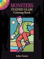 Monsters Stained Glass Colouring Book