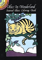 Alice in Wonderland Stained Glass C