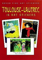 Toulouse Lautrec: 16 Art Stickers