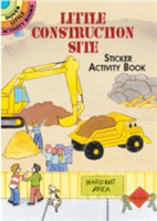 Little Construction Site Sticker Activity Book